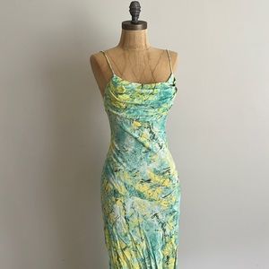 Multicolor MIDI Dress